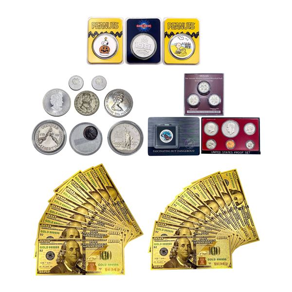[23] Asstd. Coins & Paper Currency