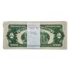 Image 2 : PACK OF (100) 1953 $2 TWO DOLLARS LEGAL TENDER UNITED STATES NOTES GEM UNCIRCULATED