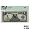 Image 1 : FR. 230 1899 $1 ONE DOLLAR BLACK EAGLE SILVER CERTIFICATE PCGS ABOUT UNCIRCULATED-55