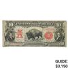 Image 1 : FR. 120 1901 $10 TEN DOLLARS BISON LEGAL TENDER UNITED STATES NOTE VERY FINE