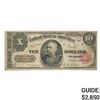Image 1 : FR. 368 1890 $10 TEN DOLLARS GENERAL PHILIP SHERIDAN ORNATE BACK TREASURY NOTE VERY FINE