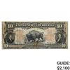 Image 1 : FR. 119 1901 $10 TEN DOLLARS BISON LEGAL TENDER UNITED STATES NOTE