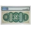Image 2 : FR. 42 1869 $2 TWO DOLLARS RAINBOW LEGAL TENDER UNITED STATES NOTE PMG VERY FINE-30
