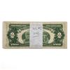 Image 2 : PACK OF (100) 1953 $2 TWO DOLLARS LEGAL TENDER UNITED STATES NOTES GEM UNCIRCULATED