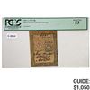 Image 1 : OCTOBER 1, 1773 20s TWENTY SHILLINGS PENNSYLVANIA COLONIAL CURRENCY NOTE PCGS ABOUT UNCIRCULATED-53