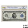 Image 1 : FR. 879a 1914 $5 FRN FEDERAL RESERVE NOTE MINNEAPOLIS, MN PCGS BANKNOTE CHOICE UNCIRCULATED-64