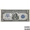 Image 1 : FR. 273 1899 $5 FIVE DOLLARS CHIEF SILVER CERTIFICATE CURRENCY NOTE EXTREMELY FINE