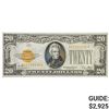 Image 1 : FR. 2402 1928 $20 TWENTY DOLLARS GOLD CERTIFICATE CURRENCY NOTE GEM UNCIRCULATED
