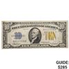 Image 1 : FR. 2309 1934-A $10 TEN DOLLARS NORTH AFRICA SILVER CERTIFICATE CURRENCY NOTE ABOUT UNCIRCULATED