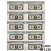 Image 1 : (10) CONSECUTIVE 1934-B $100 FRN FEDERAL RESERVE NOTES ATLANTA, GA PMG UNCIRCULATED-63/64/65EPQ