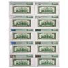 Image 2 : (10) CONSECUTIVE 1934-B $100 FRN FEDERAL RESERVE NOTES ATLANTA, GA PMG UNCIRCULATED-63/64/65EPQ
