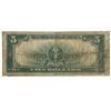 Image 2 : FR. 282 1923 $5 FIVE DOLLARS PORTHOLE SILVER CERTIFICATE CURRENCY NOTE