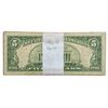 Image 2 : LOT OF (100) 1963 $5 FIVE DOLLARS LEGAL TENDER UNITED STATES NOTES VERY GOOD - VERY FINE