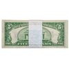Image 2 : PACK OF (100) 1934 $5 FIVE DOLLAR SILVER CERTIFICATES CURRENCY NOTES GEM UNCIRCULATED