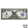 Image 1 : FR. 234 1899 $1 ONE DOLLAR BLACK EAGLE SILVER CERTIFICATE CURRENCY NOTE EXTREMELY FINE