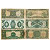 Image 2 : LOT OF (6) MIXED LARGE SIZE CURRENCY NOTES 1891-1917