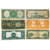 Image 2 : LOT OF (6) MIXED LARGE SIZE CURRENCY NOTES 1869-1918