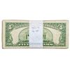 Image 2 : LOT OF (100) 1953 $5 FIVE DOLLARS SILVER CERTIFICATES VERY GOOD - VERY FINE