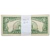 Image 2 : LOT OF (100) 1963 $5 FIVE DOLLARS LEGAL TENDER UNITED STATES NOTES VERY GOOD - VERY FINE