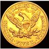 Image 2 : 1871-CC $5 Gold Half Eagle CHOICE AU