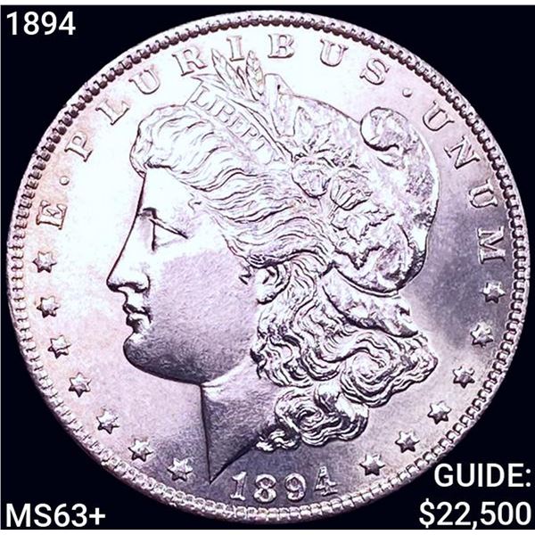 1894 Morgan Silver Dollar CHOICE BU+
