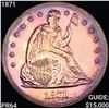 Image 1 : 1871 Seated Liberty Dollar GEM PROOF