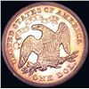 Image 2 : 1871 Seated Liberty Dollar GEM PROOF