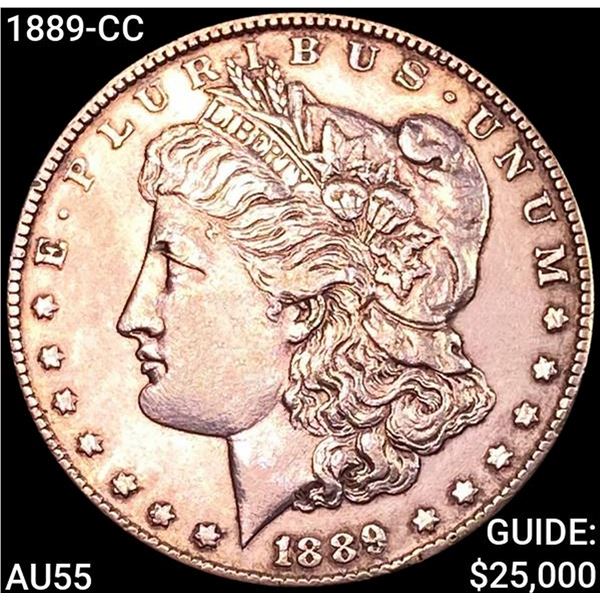 1889-CC Morgan Silver Dollar HIGH GRADE