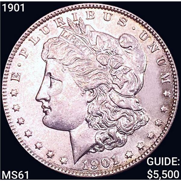 1901 Morgan Silver Dollar UNCIRCULATED