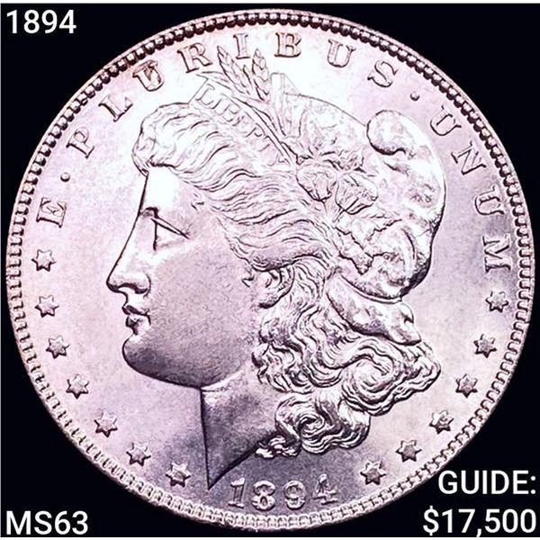 1894 Morgan Silver Dollar CHOICE BU