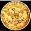 Image 2 : 1893-CC $5 Gold Half Eagle CHOICE AU