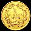 Image 2 : 1856 Rare Gold Dollar CLOSELY UNCIRCULATED