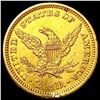 Image 2 : 1873 $2.50 Gold Quarter Eagle CLOSELY UNCIRCULATED