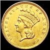 1857 Rare Gold Dollar UNCIRCULATED
