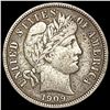 1909-S Barber Dime NEARLY UNCIRCULATED