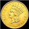 1857 Rare Gold Dollar CLOSELY UNCIRCULATED