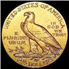 Image 2 : 1908 $2.50 Gold Quarter Eagle CLOSELY UNCIRCULATED