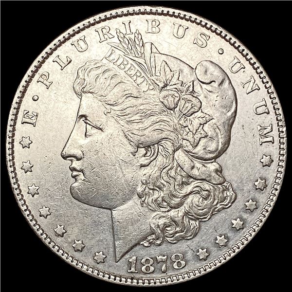 1878 8TF Morgan Silver Dollar CLOSELY UNCIRCULATED