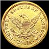 Image 2 : 1873 $2.50 Gold Quarter Eagle CLOSELY UNCIRCULATED