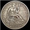 Image 1 : 1874 Arrows Seated Liberty Half Dollar LIGHTLY CIRCULATED