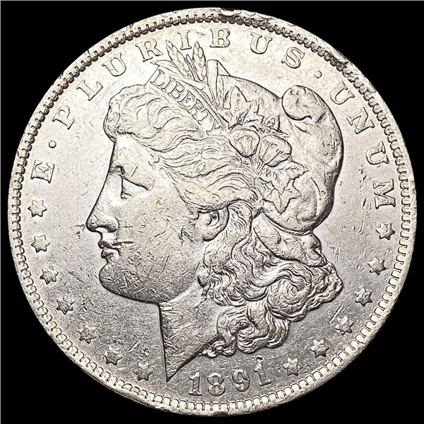 1891-O Morgan Silver Dollar CLOSELY UNCIRCULATED