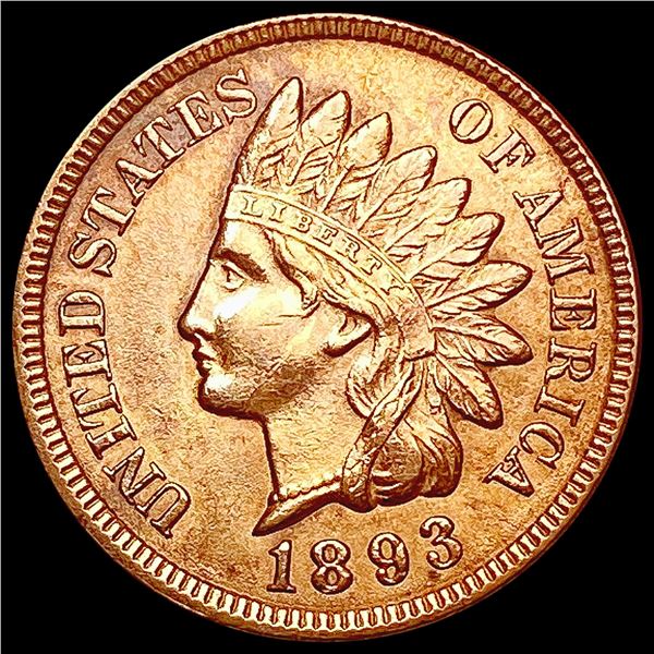 1893 Red Indian Head Cent UNCIRCULATED