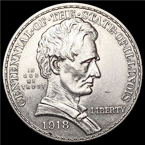 1918 Illinois Half Dollar UNCIRCULATED