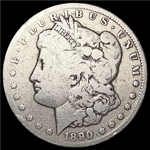 1890-CC Morgan Silver Dollar NICELY CIRCULATED