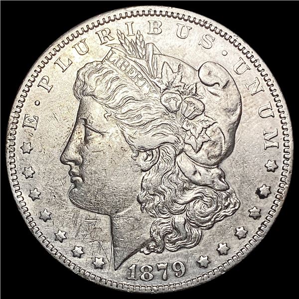 1879-S Rev 78 Morgan Silver Dollar CLOSELY UNCIRCULATED