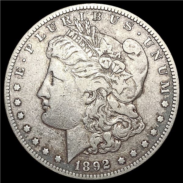 1892-S Morgan Silver Dollar LIGHTLY CIRCULATED
