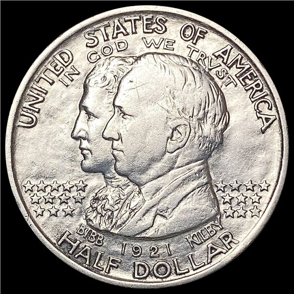 1921 Alabama Half Dollar CLOSELY UNCIRCULATED