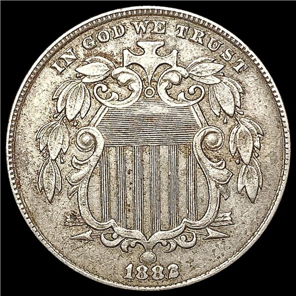 1882 Shield Nickel CLOSELY UNCIRCULATED