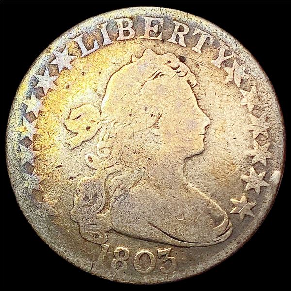1803 Draped Bust Half Dollar NICELY CIRCULATED