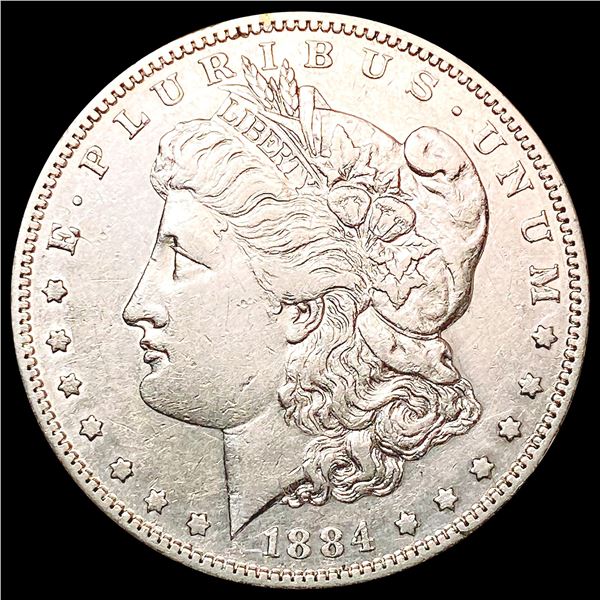 1884-S Morgan Silver Dollar CLOSELY UNCIRCULATED
